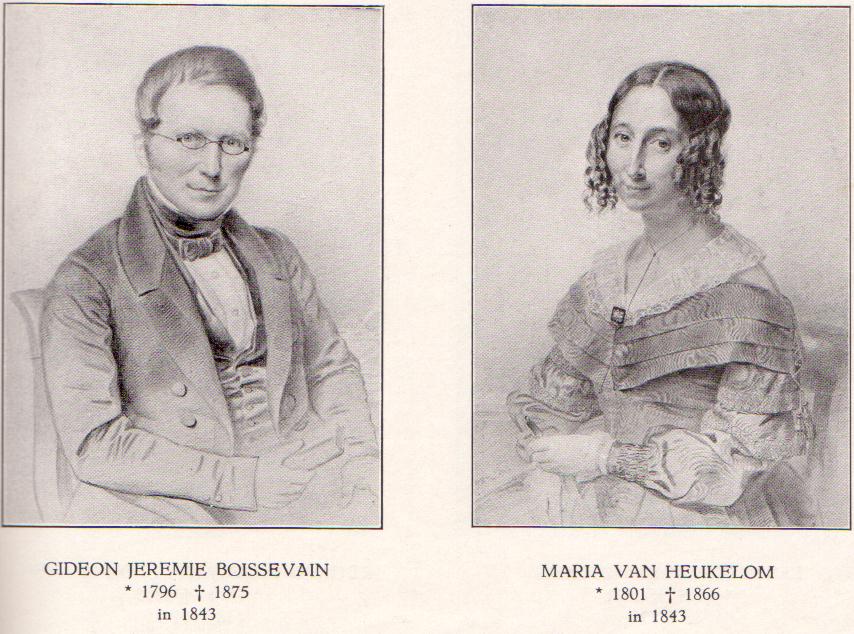 GIDEON JEREMIE (1796 - 1875) x MARIA VAN HEUKELOM (1801 - 1866)